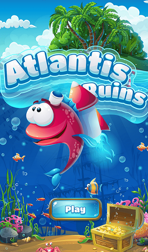 portfolio Atlantis Ruins game