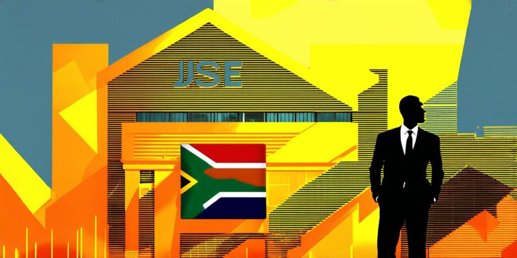 Who are the top 40 companies listed on the Johannesburg Stock Exchange (JSE)?