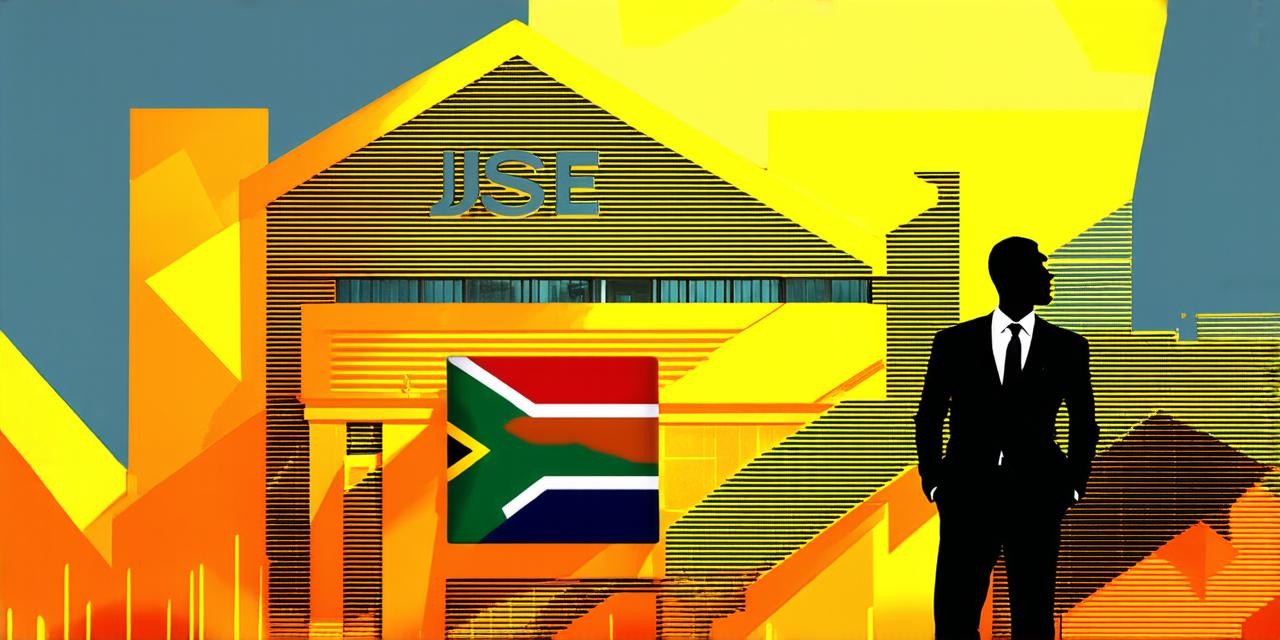 Who are the top 40 companies listed on the Johannesburg Stock Exchange (JSE)?