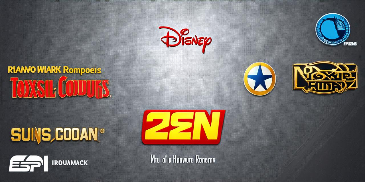 Which top companies are owned by Disney?