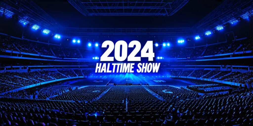 Which company is sponsoring the 2024 halftime show