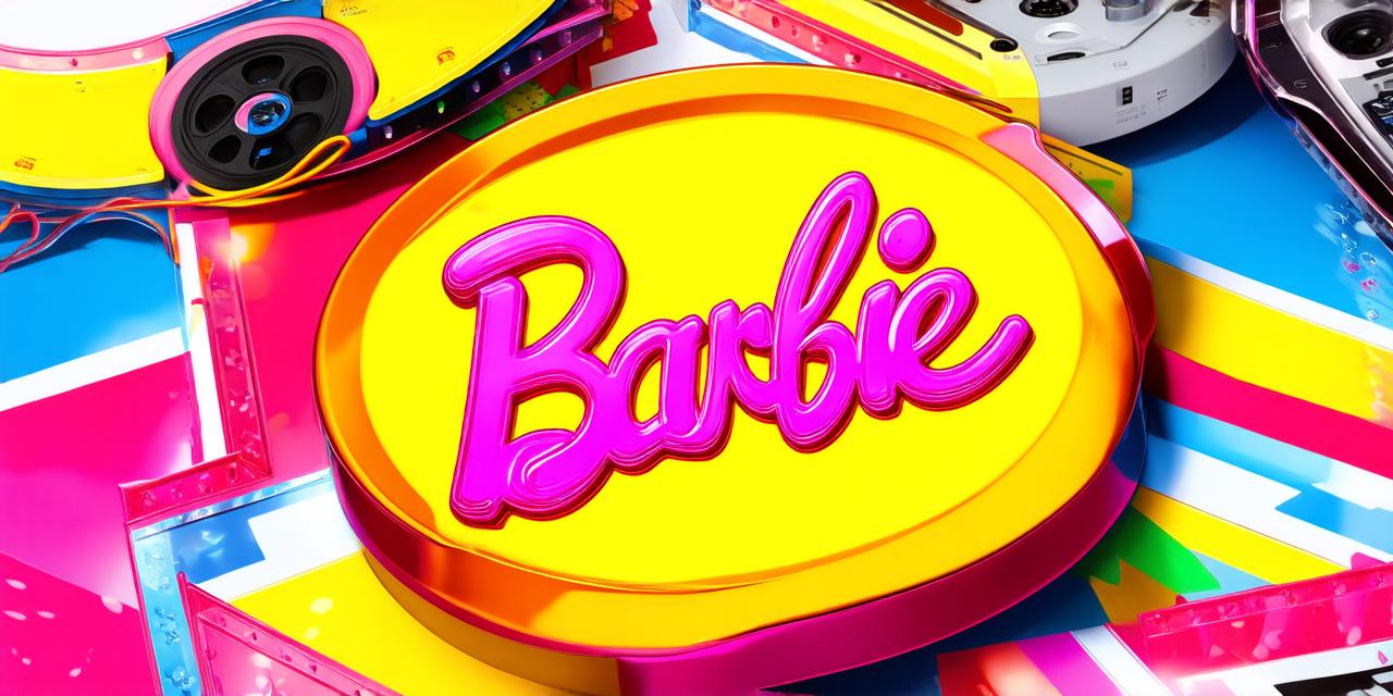 Which company produced the Barbie movie