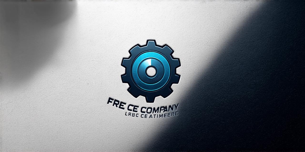 How to create a free company logo.