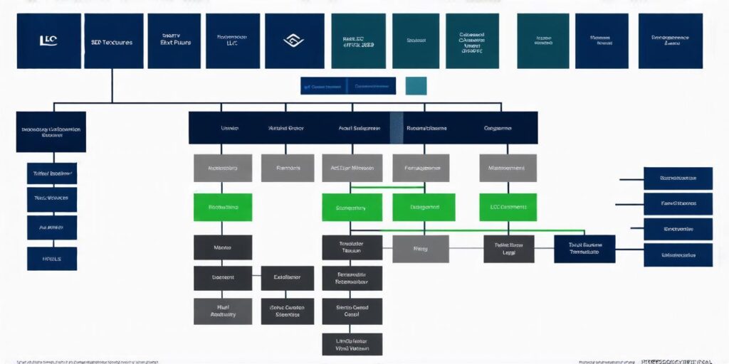 What is the organizational structure of an LLC