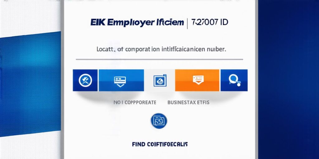 How to locate a company's EIN (Employer Identification Number)